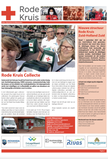 Rode Kruis – Papendrecht en Alblasserdam
